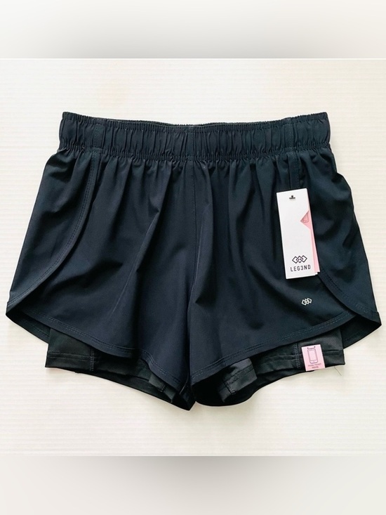 NA Pants - Black 2-in1 Run Shorts Size S NWT